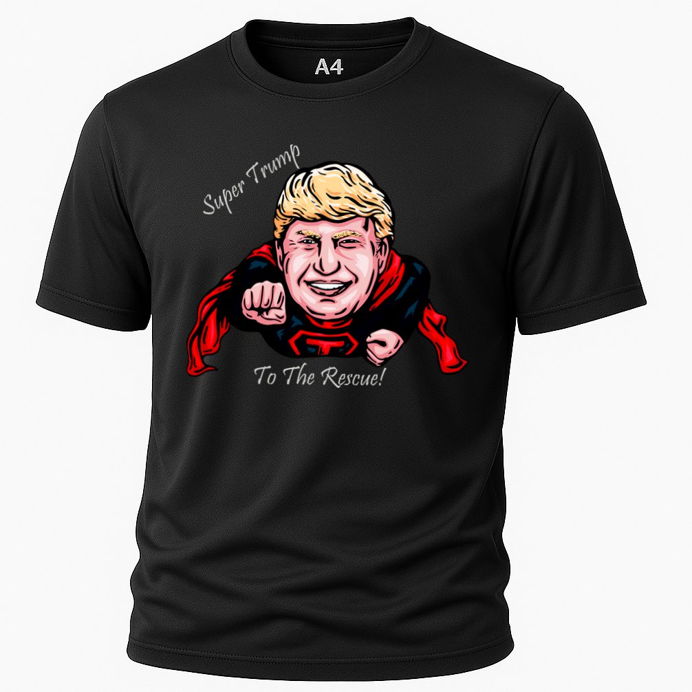 Super Donald Trump To The Rescue Performance Shirt