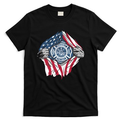 Super Fireman USA T-Shirt