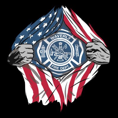 Super Fireman USA T-Shirt