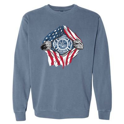 Super Fireman USA Garment-Dyed Sweatshirt