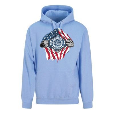 Super Fireman USA Unisex Surf Hoodie