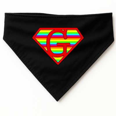 Super Gay Logo USA-Made Doggie Bandana