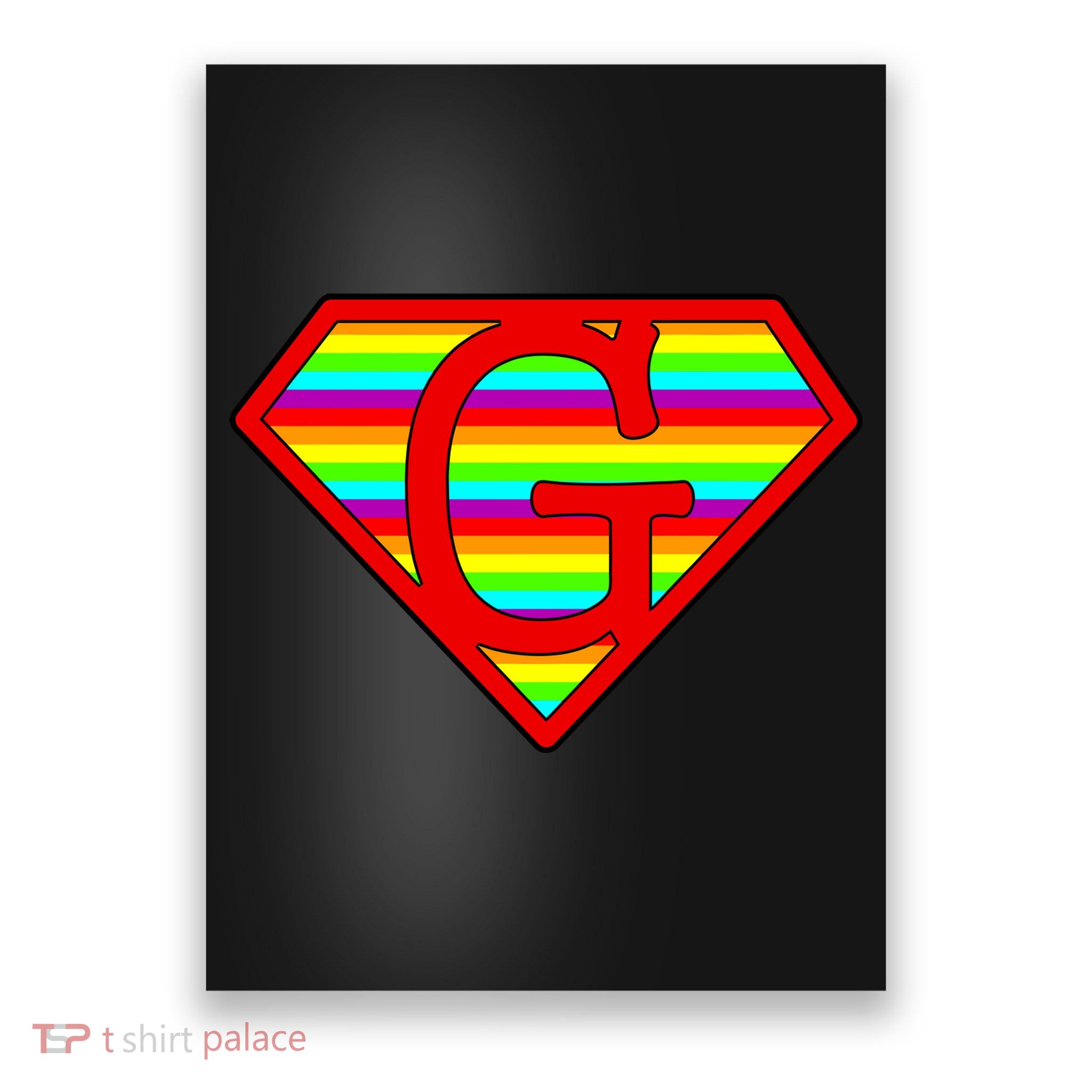 Super Gay Logo Poster