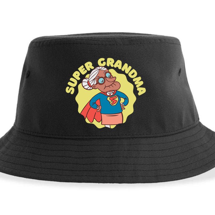 Super Grandma Sustainable Bucket Hat