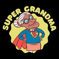 Super Grandma Sustainable Bucket Hat