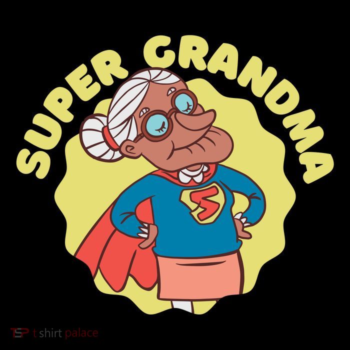 Super Grandma 16 in Basic Backpack