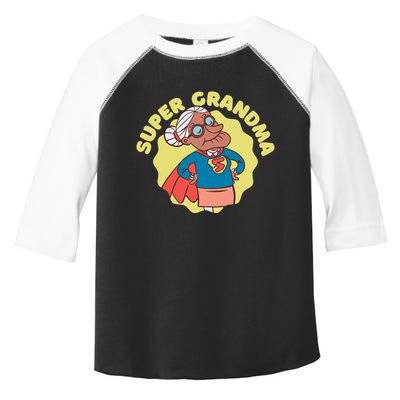 Super Grandma Toddler Fine Jersey T-Shirt