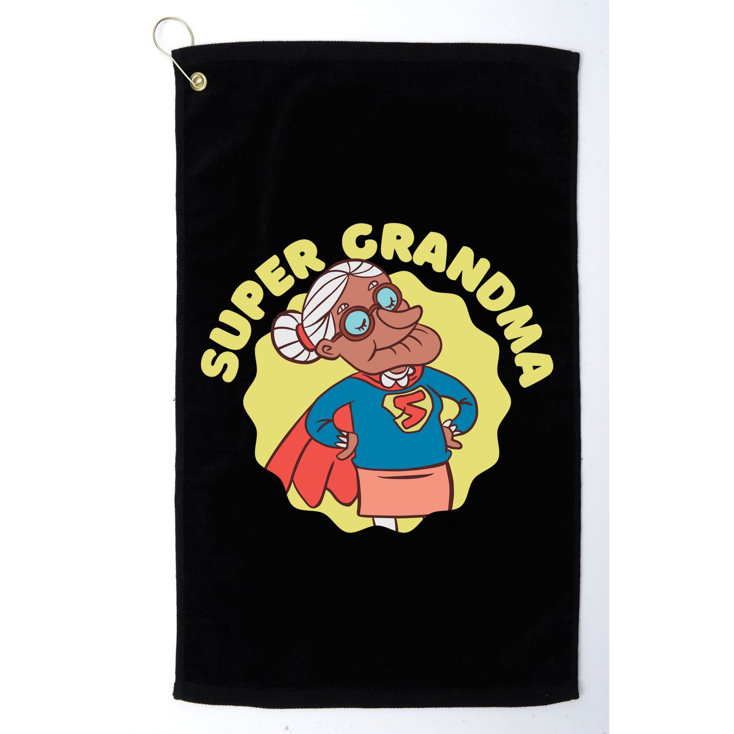 Super Grandma Golf Towel