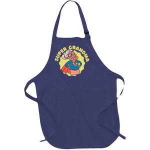 Super Grandma Full-Length Apron With Pockets