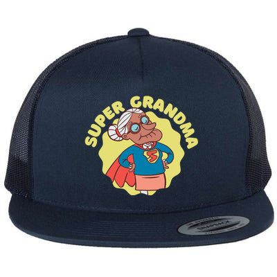 Super Grandma Flat Bill Trucker Hat