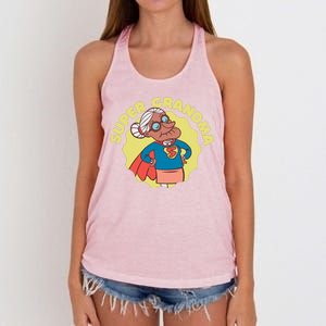 Super Grandma Women's Knotted Racerback Tank