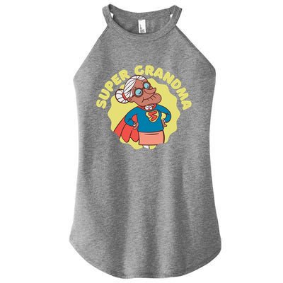 Super Grandma Women's Perfect Tri Rocker Tank