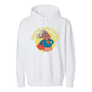 Super Grandma Garment-Dyed Fleece Hoodie