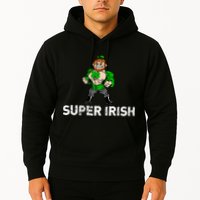 Super Irish Cloverleaf St. Patrick's Day Hoodie