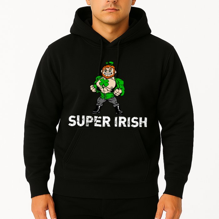 Super Irish Cloverleaf St. Patrick's Day Hoodie