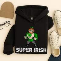 Super Irish Cloverleaf St. Patrick's Day Hoodie