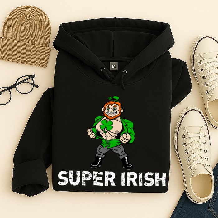 Super Irish Cloverleaf St. Patrick's Day Hoodie