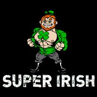 Super Irish Cloverleaf St. Patrick's Day Sweatshirt