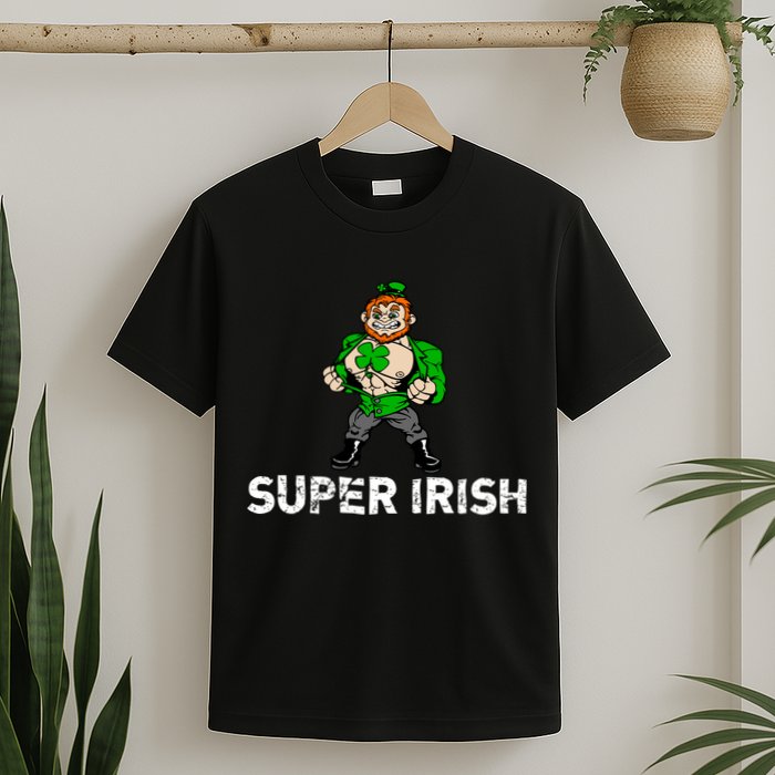 Super Irish Cloverleaf St. Patrick's Day T-Shirt