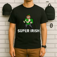 Super Irish Cloverleaf St. Patrick's Day T-Shirt