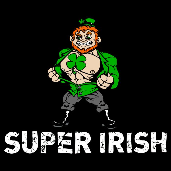 Super Irish Cloverleaf St. Patrick's Day T-Shirt