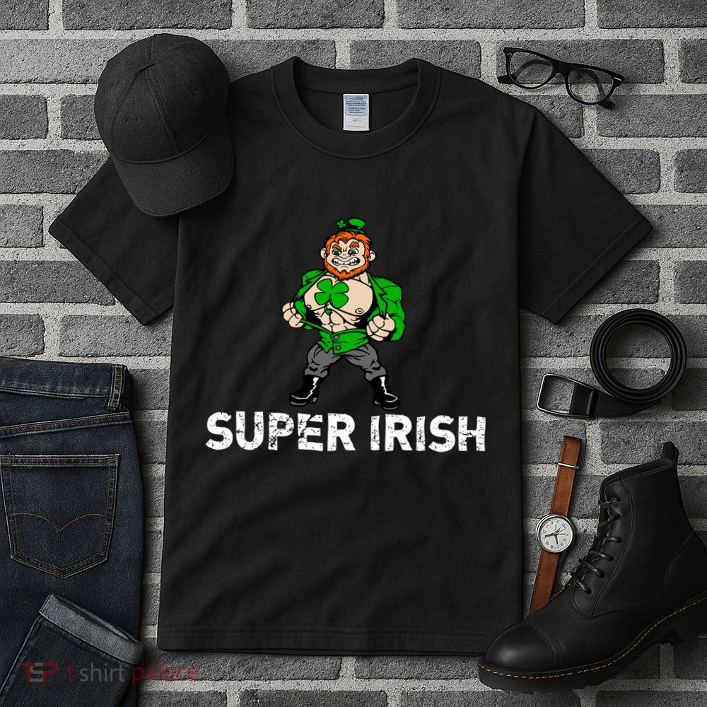 Super Irish Cloverleaf St. Patrick's Day Tall T-Shirt