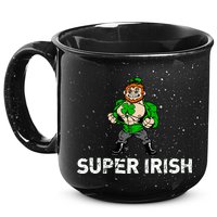 Super Irish Cloverleaf St. Patrick's Day 15oz Campfire Ceramic Mug