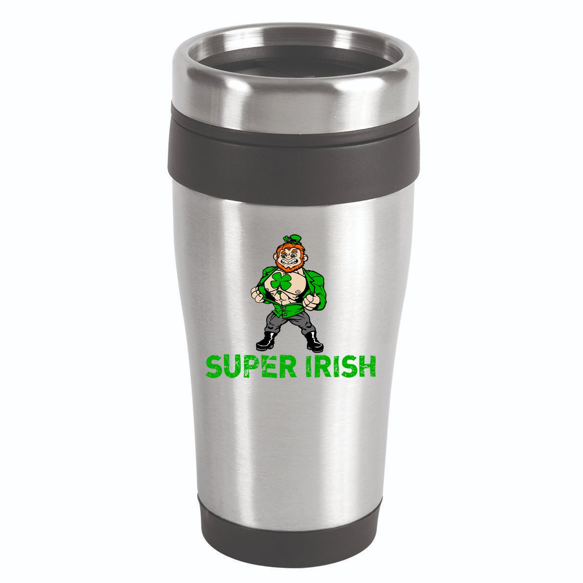 Super Irish Cloverleaf St. Patrick's Day 16oz Travel Tumbler