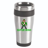 Super Irish Cloverleaf St. Patrick's Day 16oz Travel Tumbler