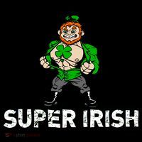 Super Irish Cloverleaf St. Patrick's Day Pom Pom 12in Knit Beanie