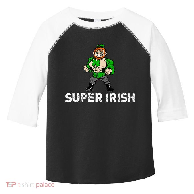 Super Irish Cloverleaf St. Patrick's Day Toddler Fine Jersey T-Shirt