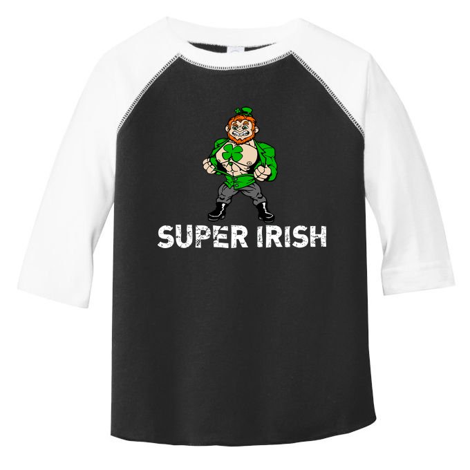 Super Irish Cloverleaf St. Patrick's Day Toddler Fine Jersey T-Shirt