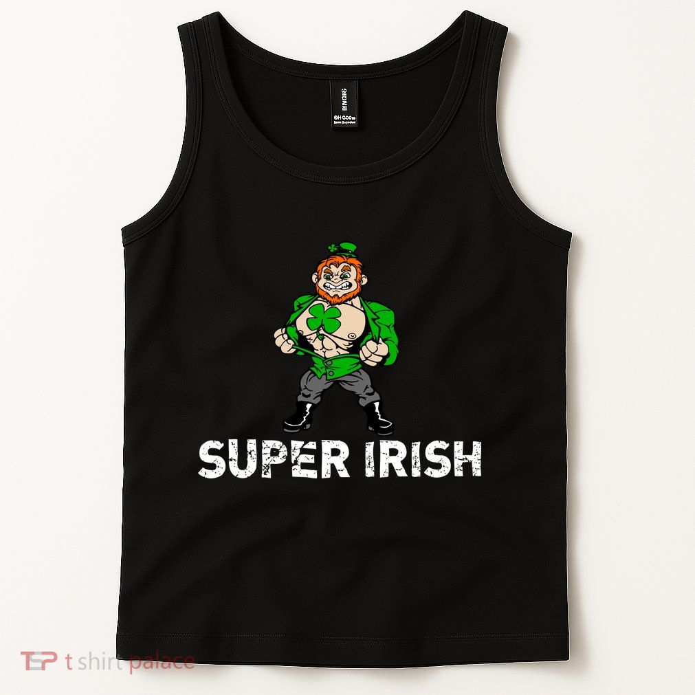 Super Irish Cloverleaf St. Patrick's Day Tank Top