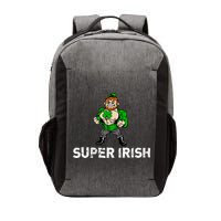 Super Irish Cloverleaf St. Patrick's Day Vector Backpack