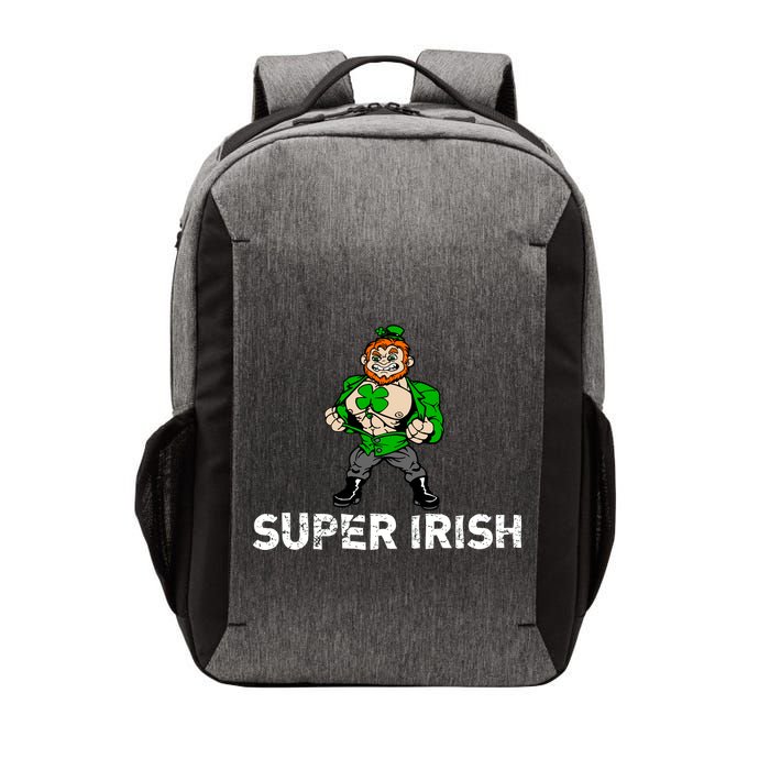 Super Irish Cloverleaf St. Patrick's Day Vector Backpack