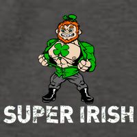 Super Irish Cloverleaf St. Patrick's Day Vector Backpack