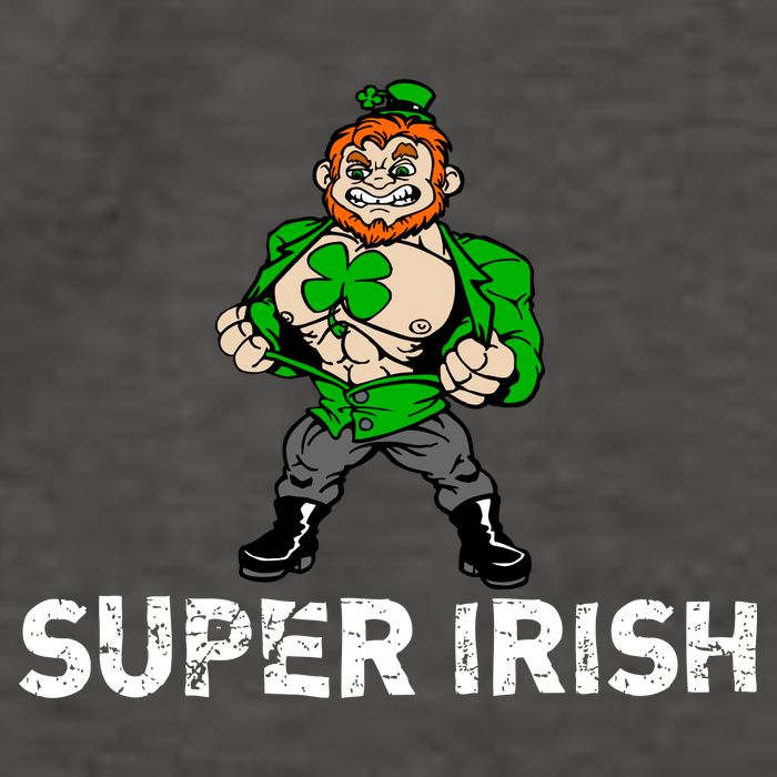 Super Irish Cloverleaf St. Patrick's Day Vector Backpack