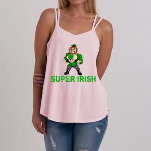 Super Irish Cloverleaf St. Patrick's Day Women's Strappy Tank