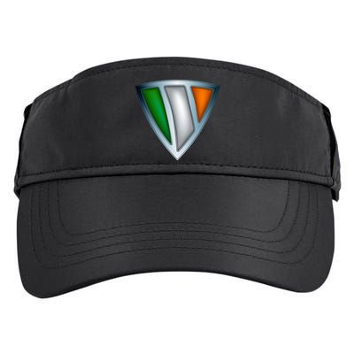 Super Irish Ireland Steel Shield Adult Drive Performance Visor