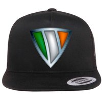 Super Irish Ireland Steel Shield Flatbill Hat