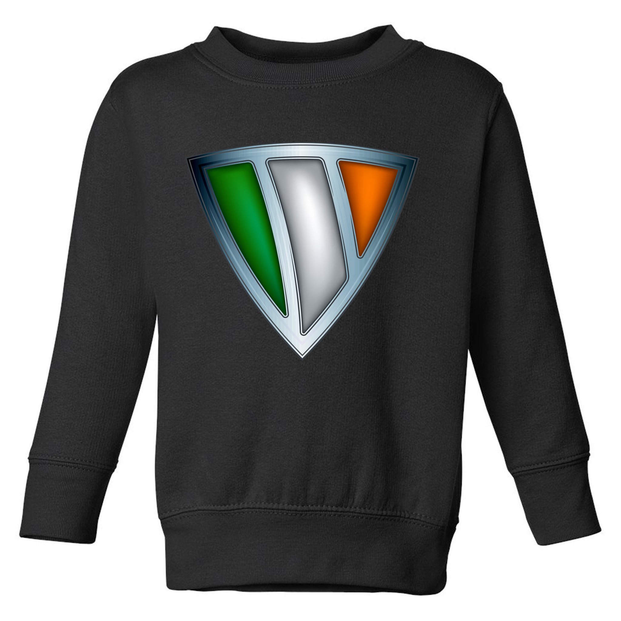 Super Irish Ireland Steel Shield Toddler Sweatshirt