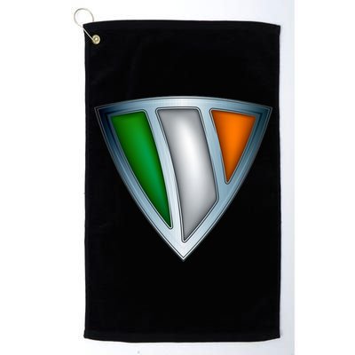 Super Irish Ireland Steel Shield Platinum Collection Golf Towel