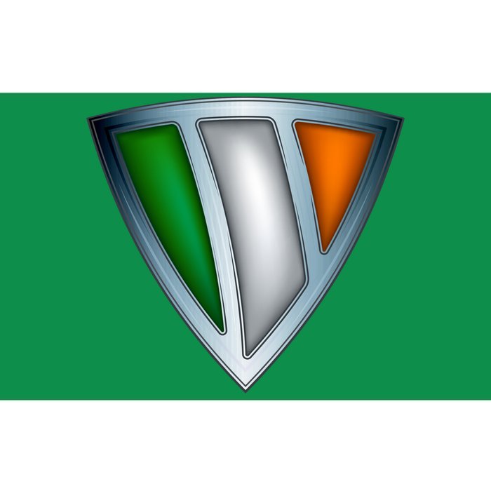 Super Irish Ireland Steel Shield Bumper Sticker