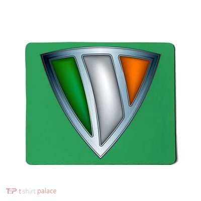 Super Irish Ireland Steel Shield Mousepad