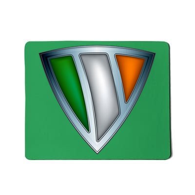 Super Irish Ireland Steel Shield Mousepad