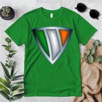 Super Irish Ireland Steel Shield Premium T-Shirt