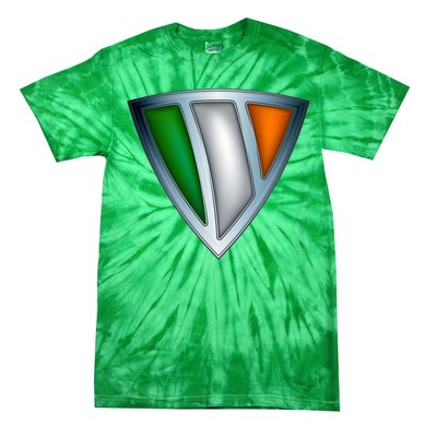 Super Irish Ireland Steel Shield Tie-Dye T-Shirt