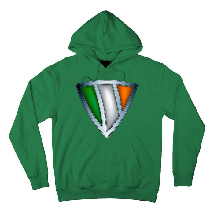 Super Irish Ireland Steel Shield Tall Hoodie