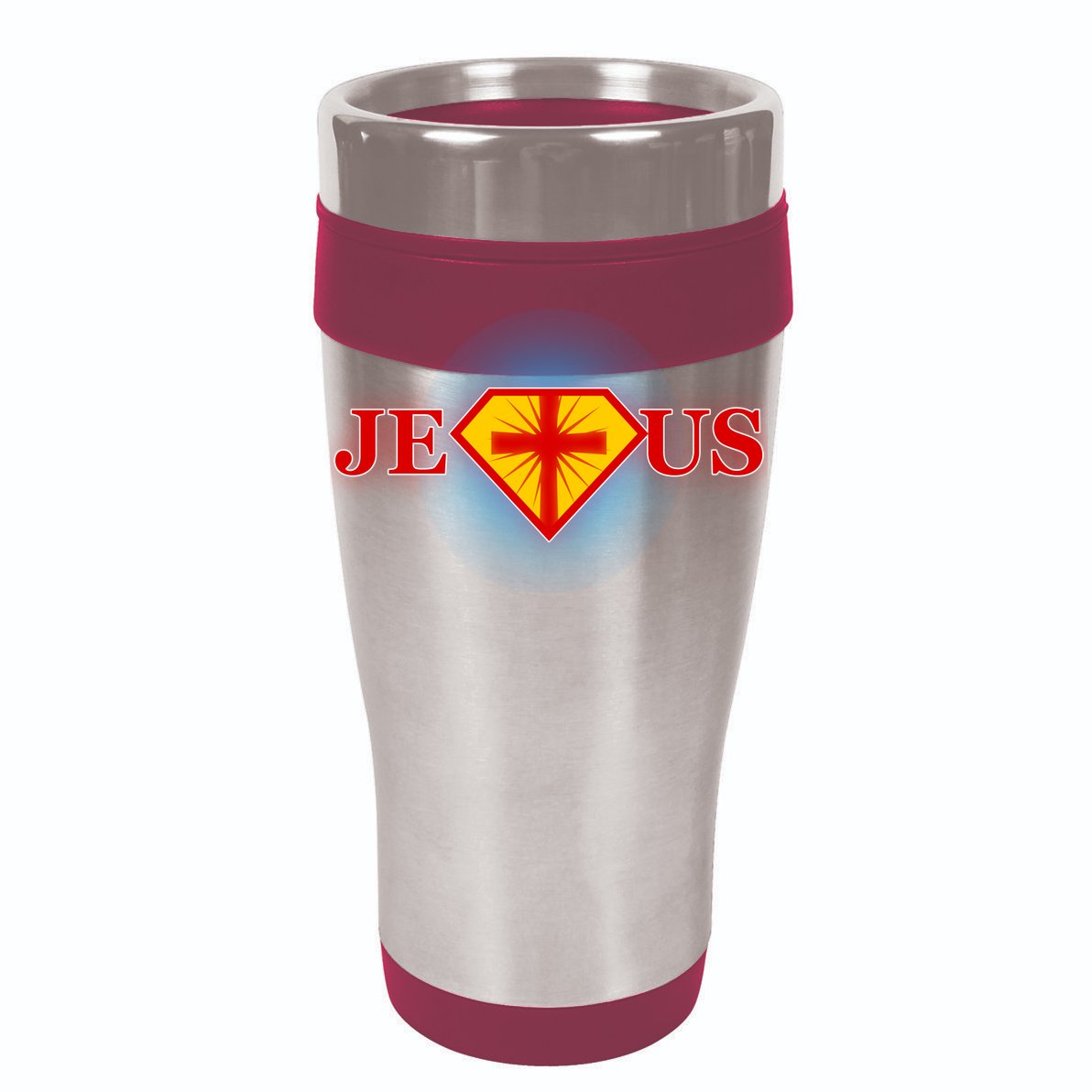 Super Jesus Superhero Comic Logo Cool Comfort Performance Bucket Hat