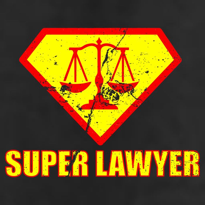 Super Lawyer 7 Panel Mesh Trucker Snapback Hat